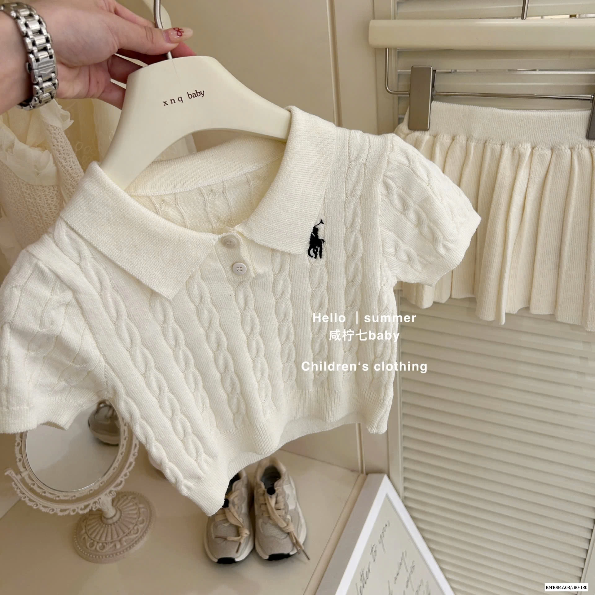 SÉT VÁY POLO LOGO NGỰA