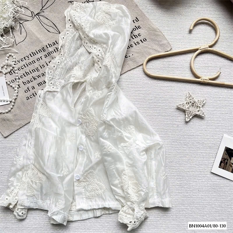 KHOÁC NẮNG TIỂU THƯ THÊU NƠ