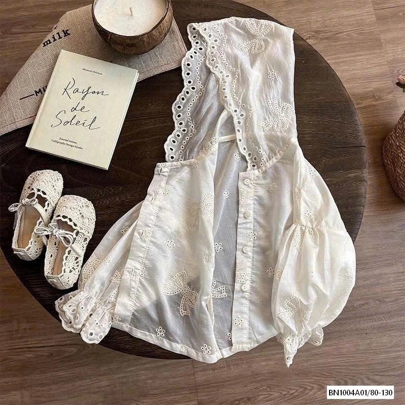 KHOÁC NẮNG TIỂU THƯ THÊU NƠ