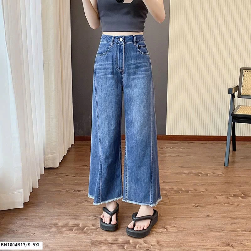 QUẦN JEAN DÁNG LỠ TUA GẤU