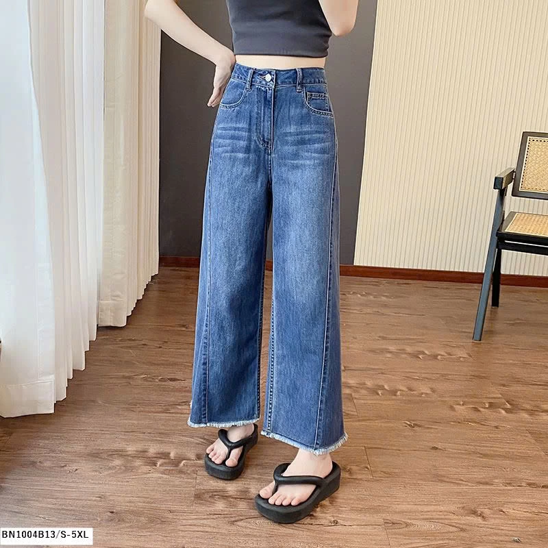 QUẦN JEAN DÁNG LỠ TUA GẤU