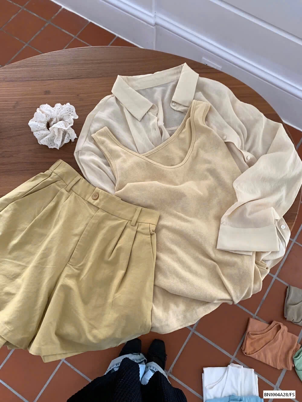 SHORT THÔ CẠP CÚC XUẤT HÀN