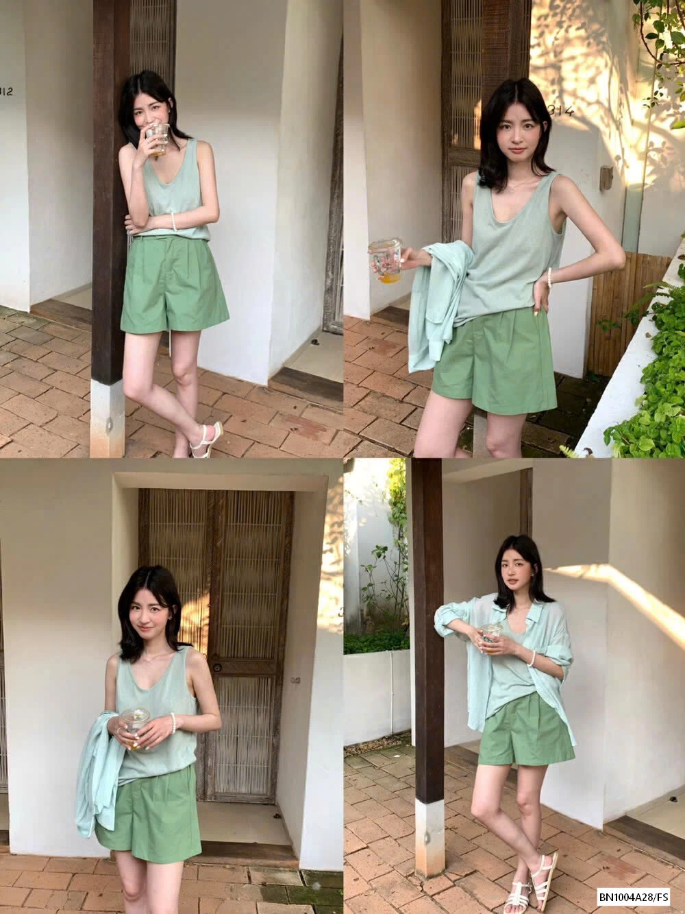 SHORT THÔ CẠP CÚC XUẤT HÀN