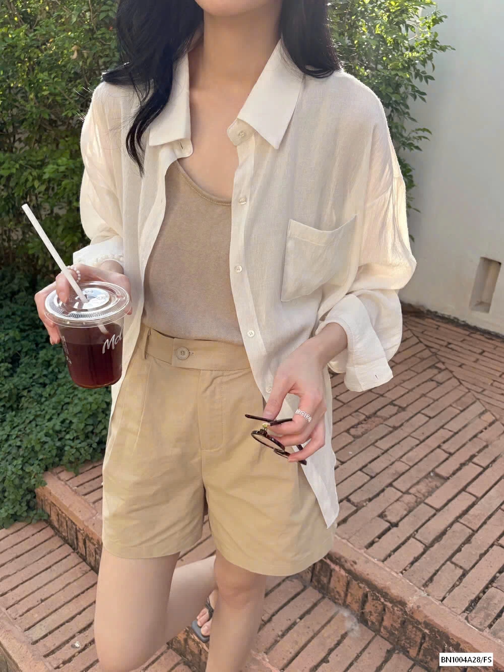 SHORT THÔ CẠP CÚC XUẤT HÀN