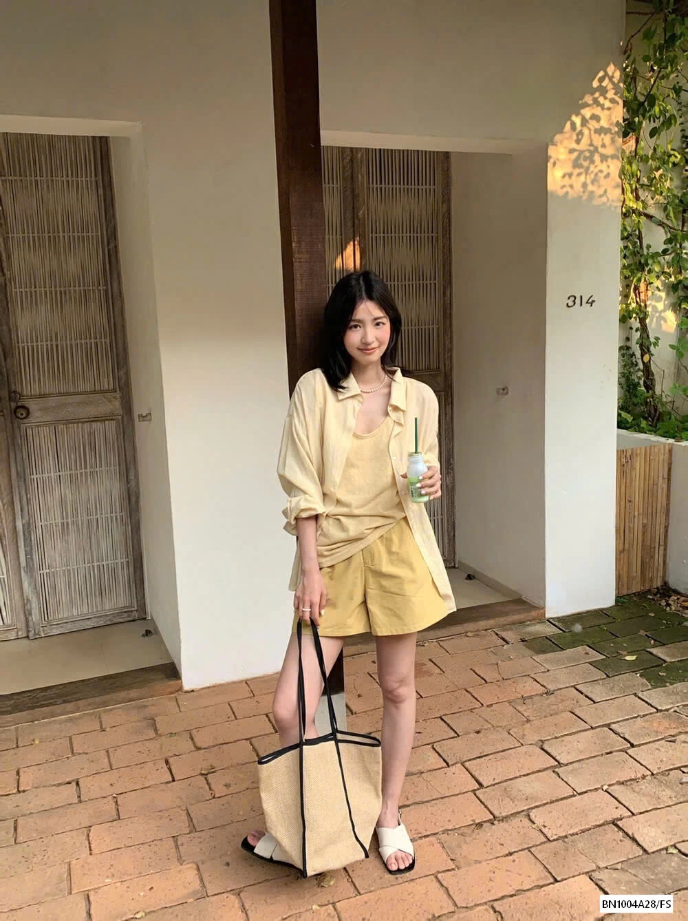 SHORT THÔ CẠP CÚC XUẤT HÀN