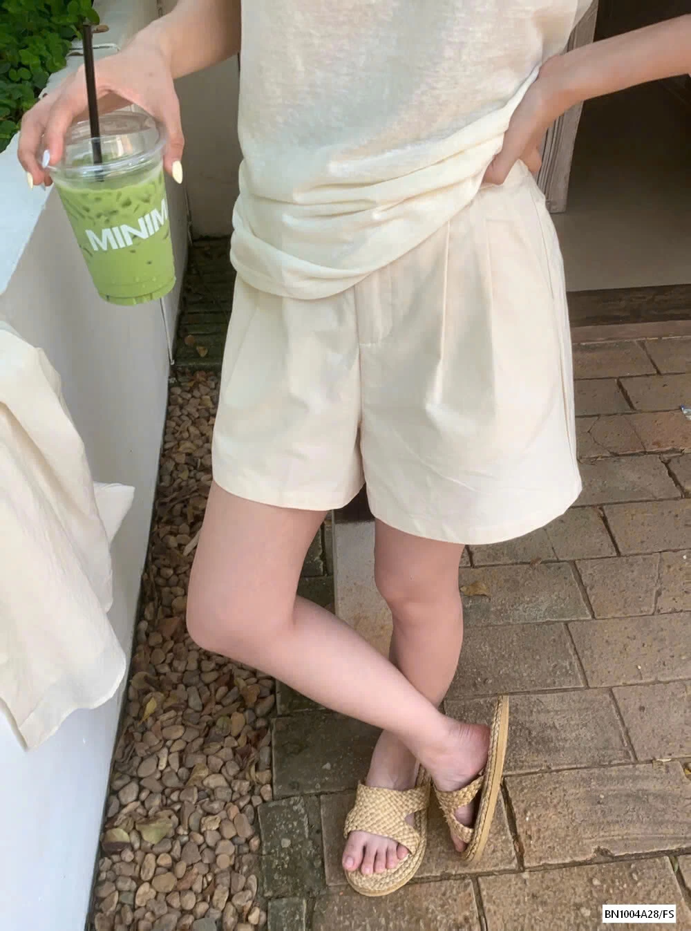 SHORT THÔ CẠP CÚC XUẤT HÀN