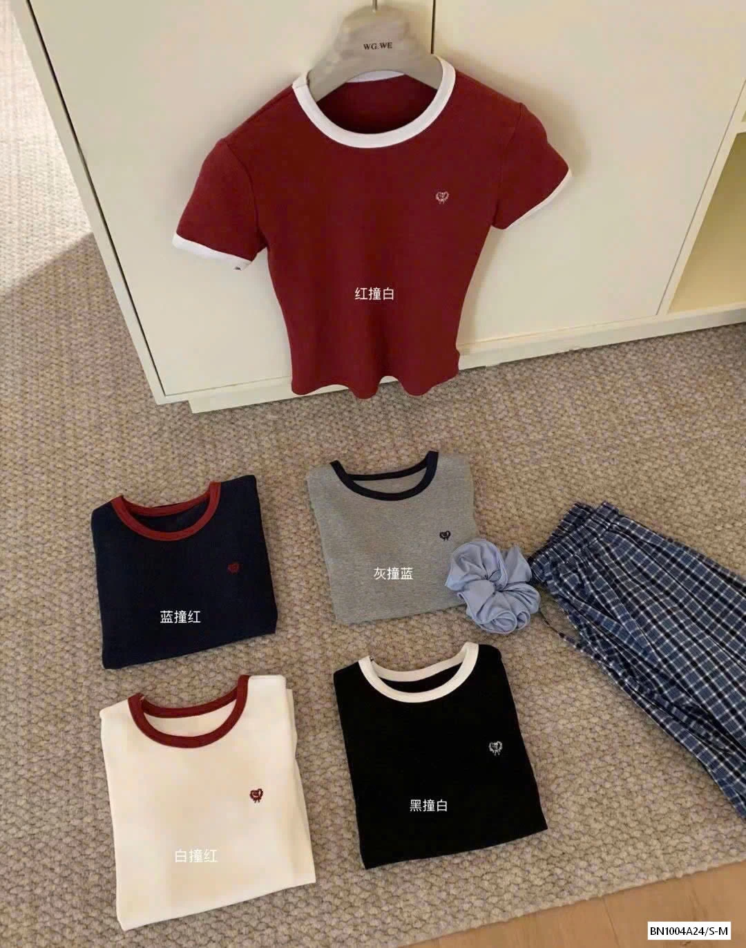 ÁO THUN VIỀN CỔ WG.WE