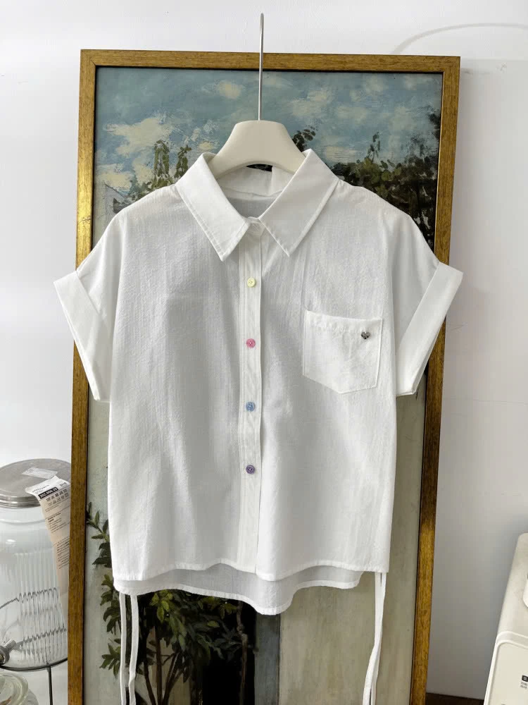 ÁO SƠ MI TAY HÊN RÚT EO MÙA HÈ