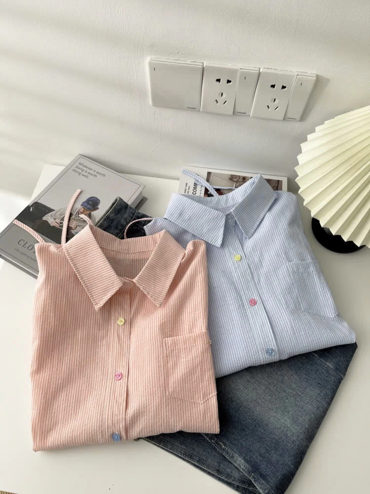 ÁO SƠ MI TAY HÊN RÚT EO MÙA HÈ