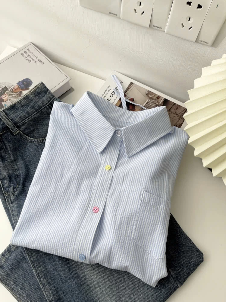 ÁO SƠ MI TAY HÊN RÚT EO MÙA HÈ