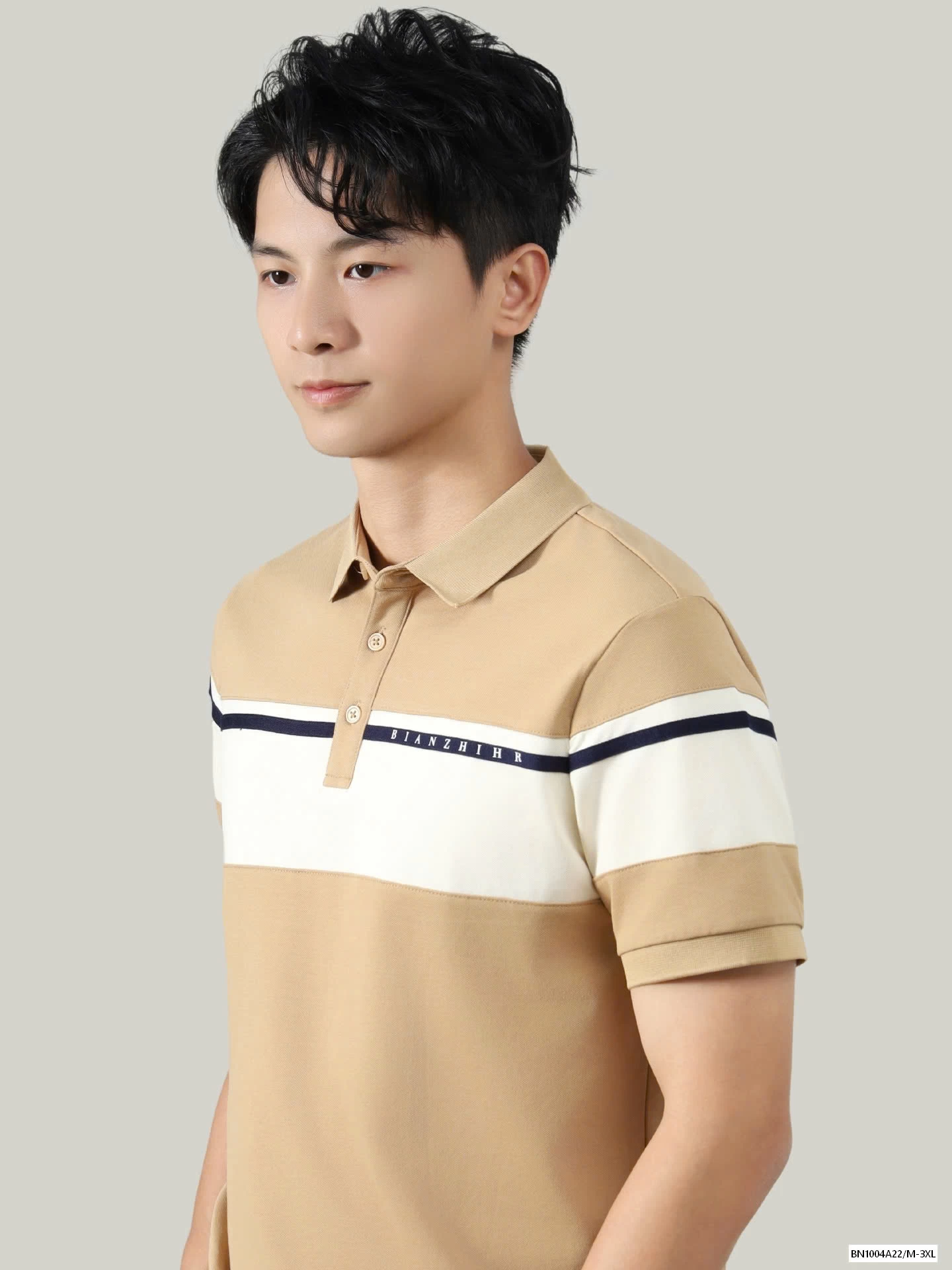 POLO NAM PHỐI KẺ NGANG NGỰC