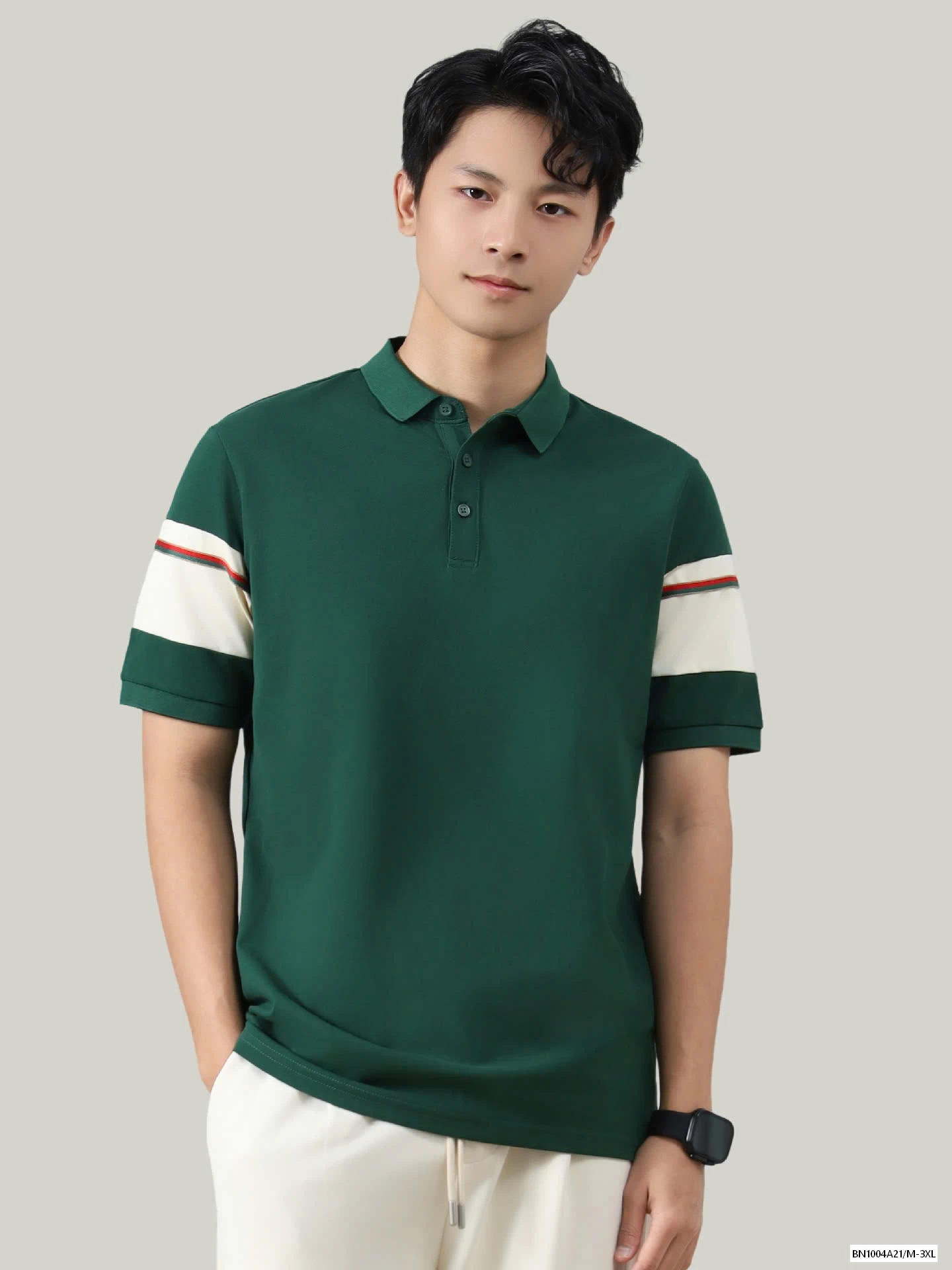 POLO NAM PHỐI KẺ TAY