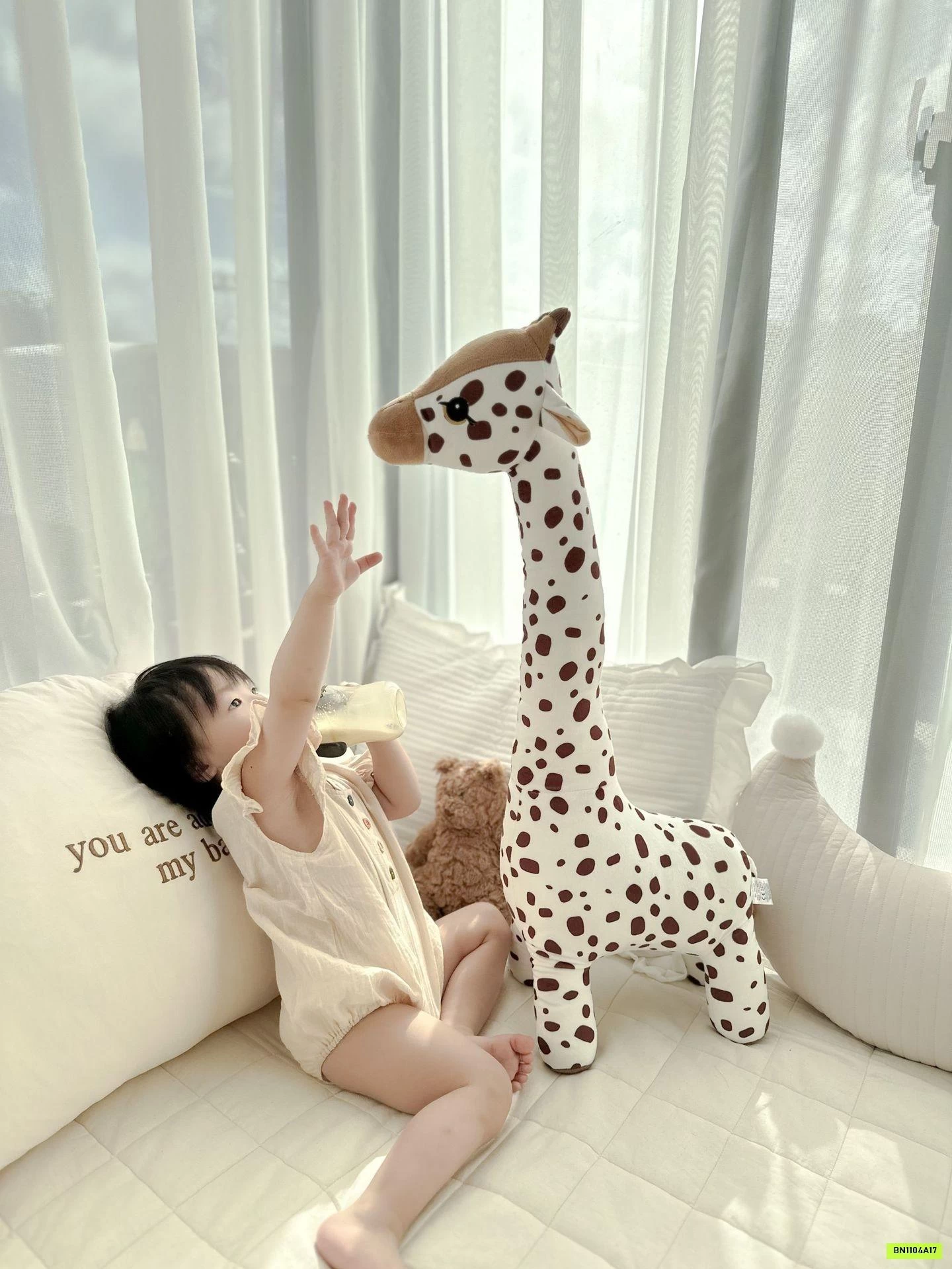 THÚ BÔNG HƯƠU CAO CỔ SIZE 85CM