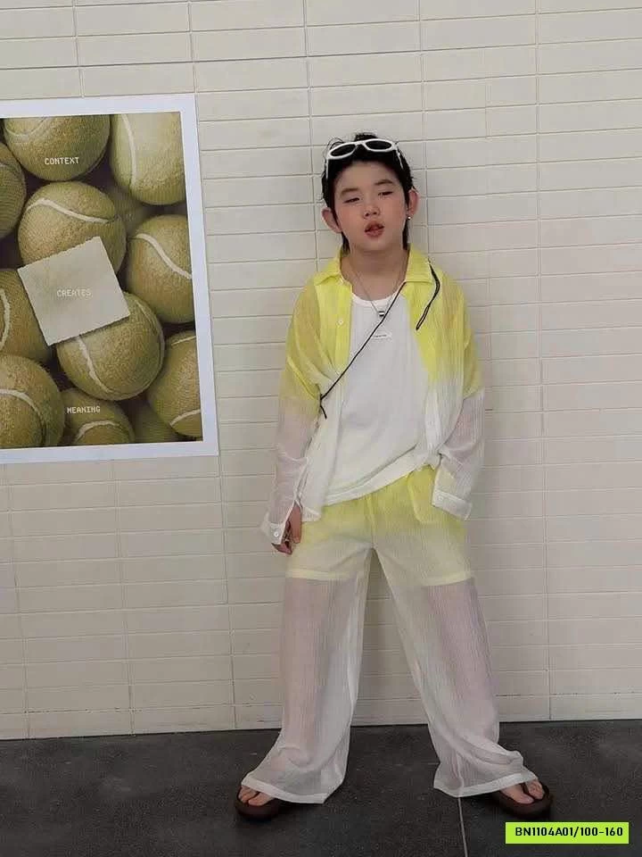 BỘ SƠ MI LOANG CHỐNG NẮNG CAO CẤP