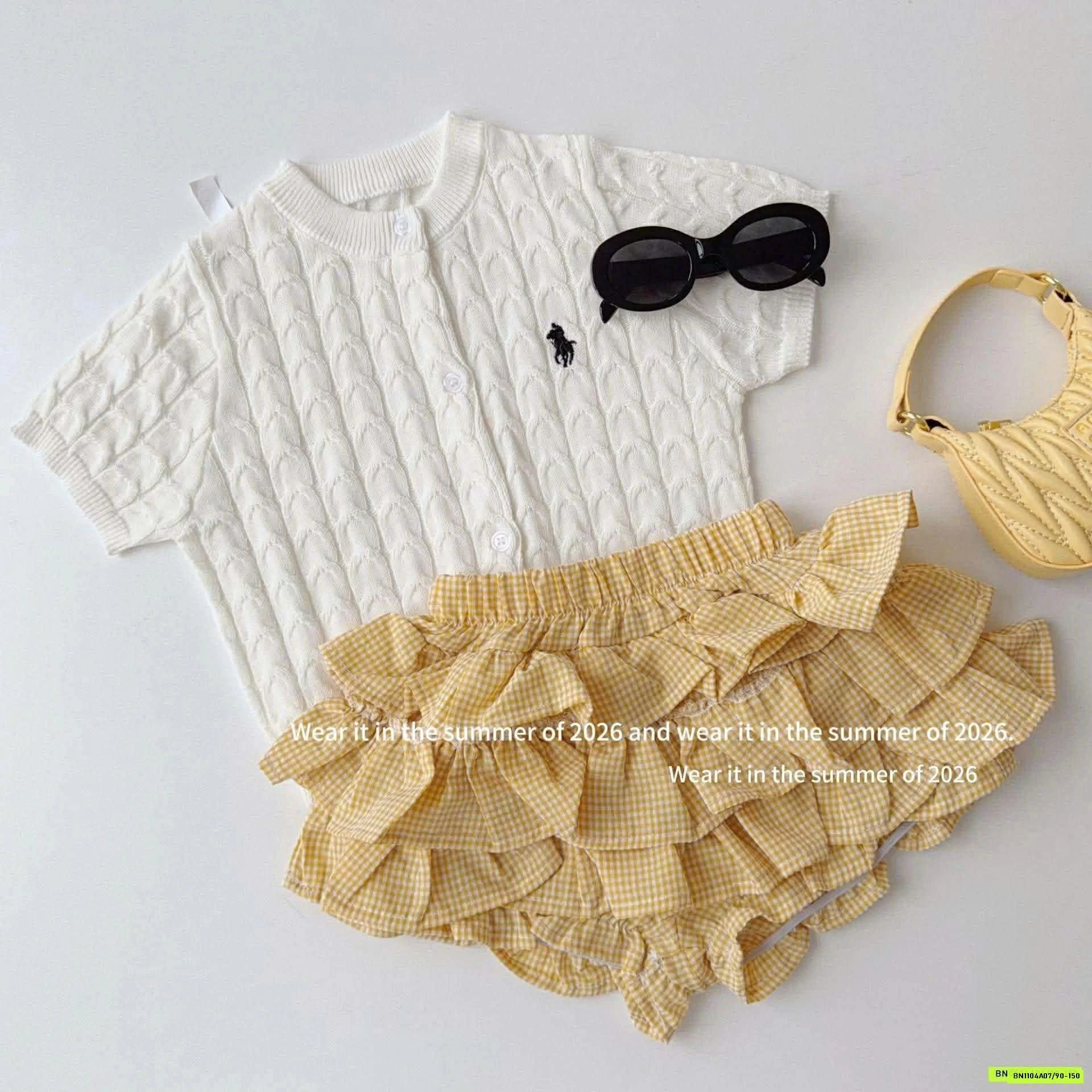 CARDIGAN NGẮN TAY T&QKIDS