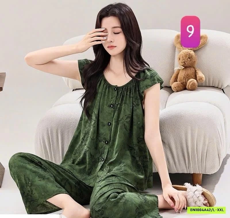 BỘ LANH QUẦN DÀI ÁO CỘC CHO NỮ