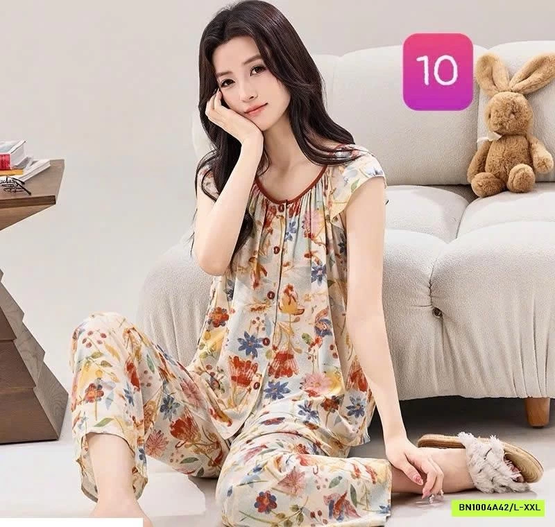 BỘ LANH QUẦN DÀI ÁO CỘC CHO NỮ