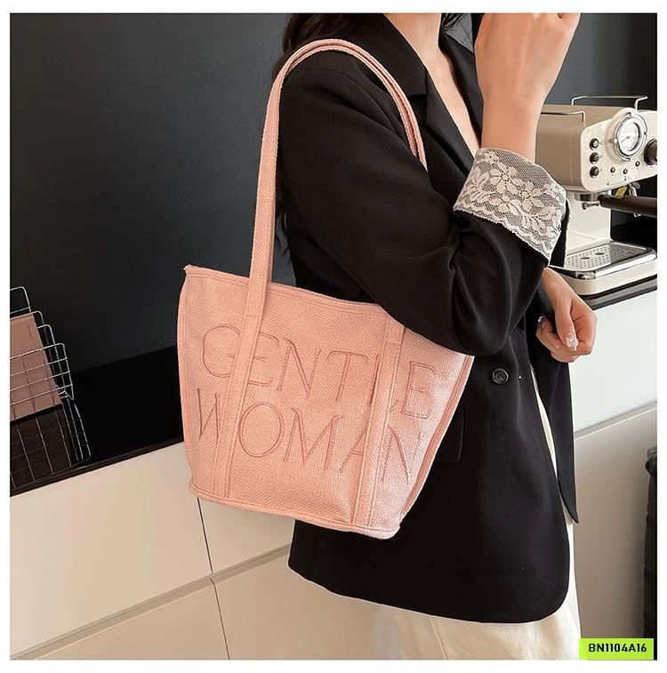 TÚI VẢI THÊU CHỮ