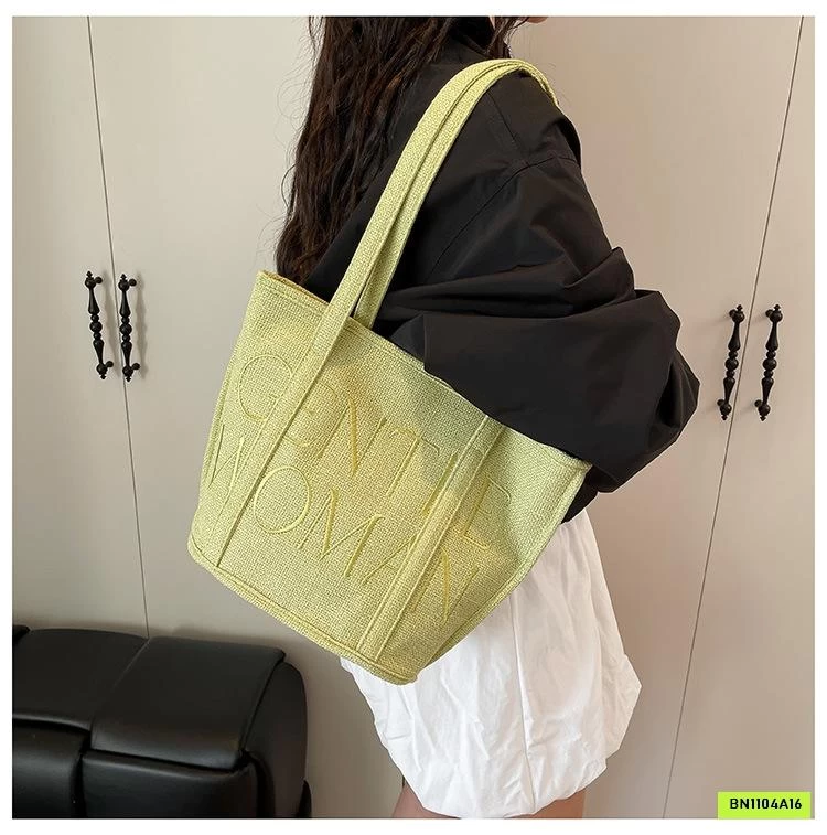 TÚI VẢI THÊU CHỮ