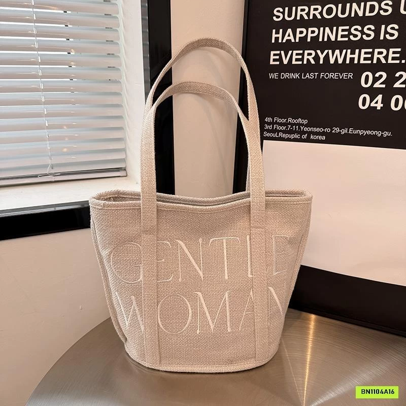 TÚI VẢI THÊU CHỮ