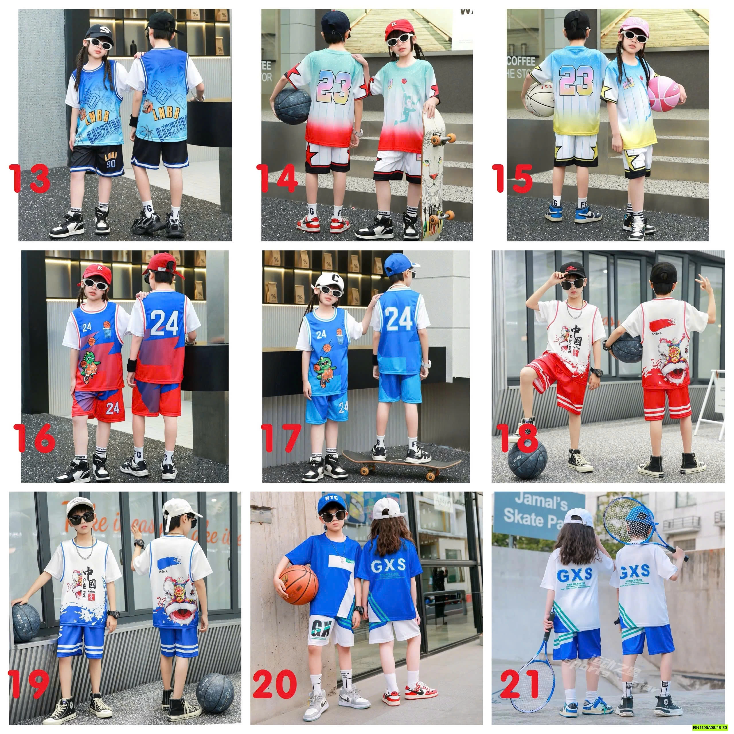 BST BỘ THỂ THAO CHO BÉ