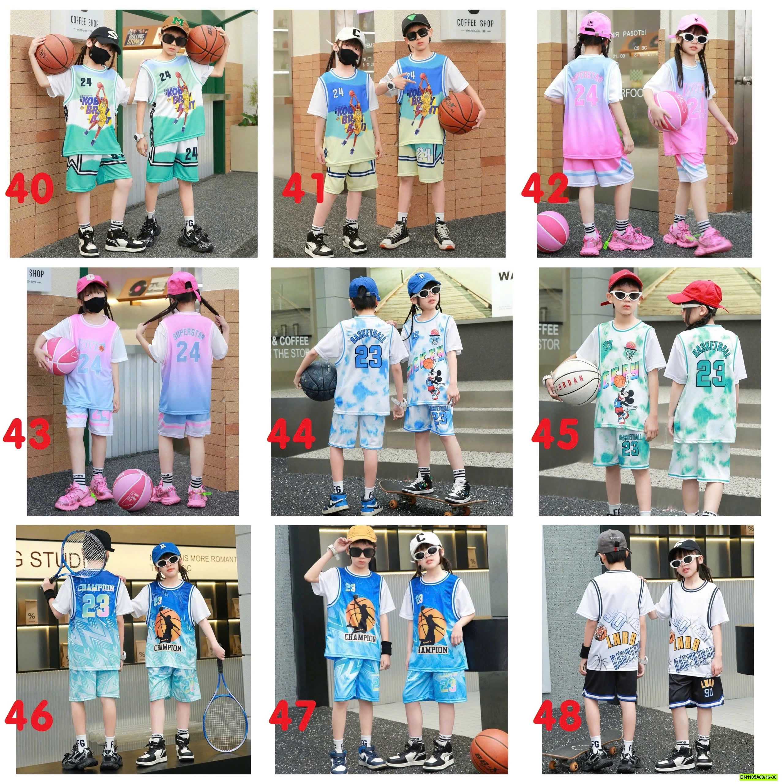 BST BỘ THỂ THAO CHO BÉ