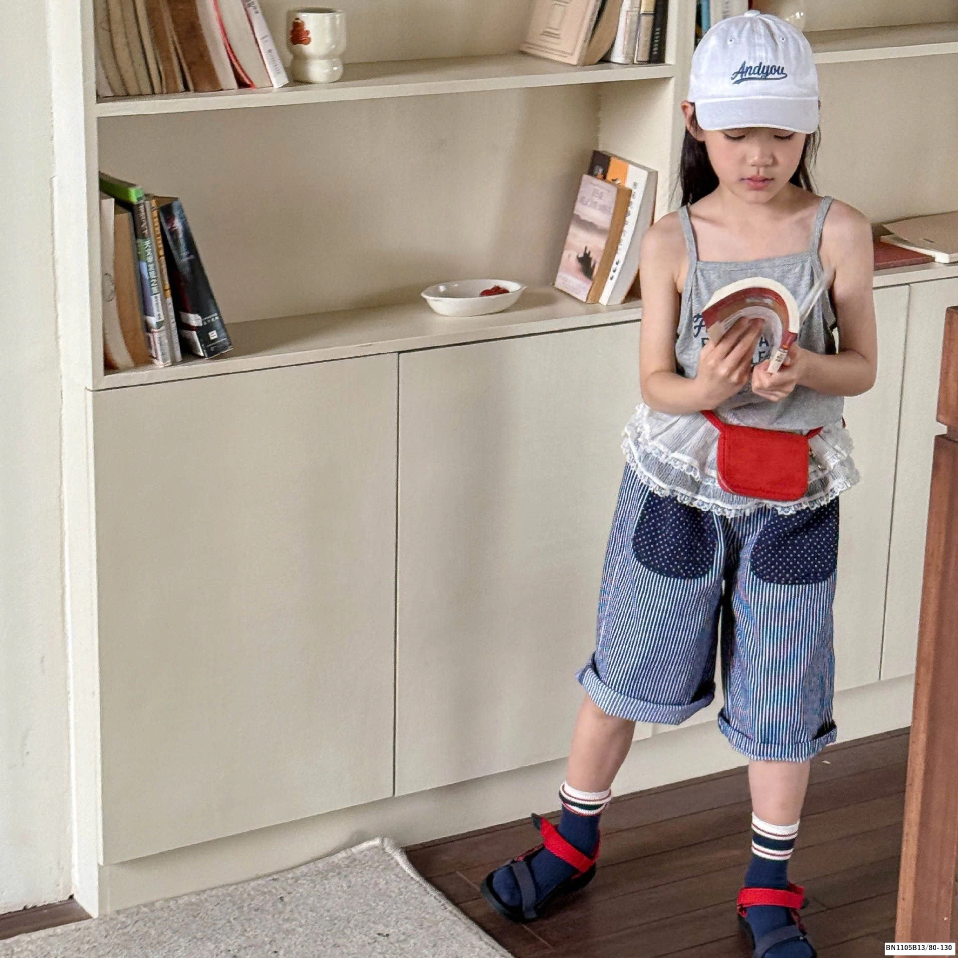 QUẦN SHORT SỌC NHỎ AD.BABY