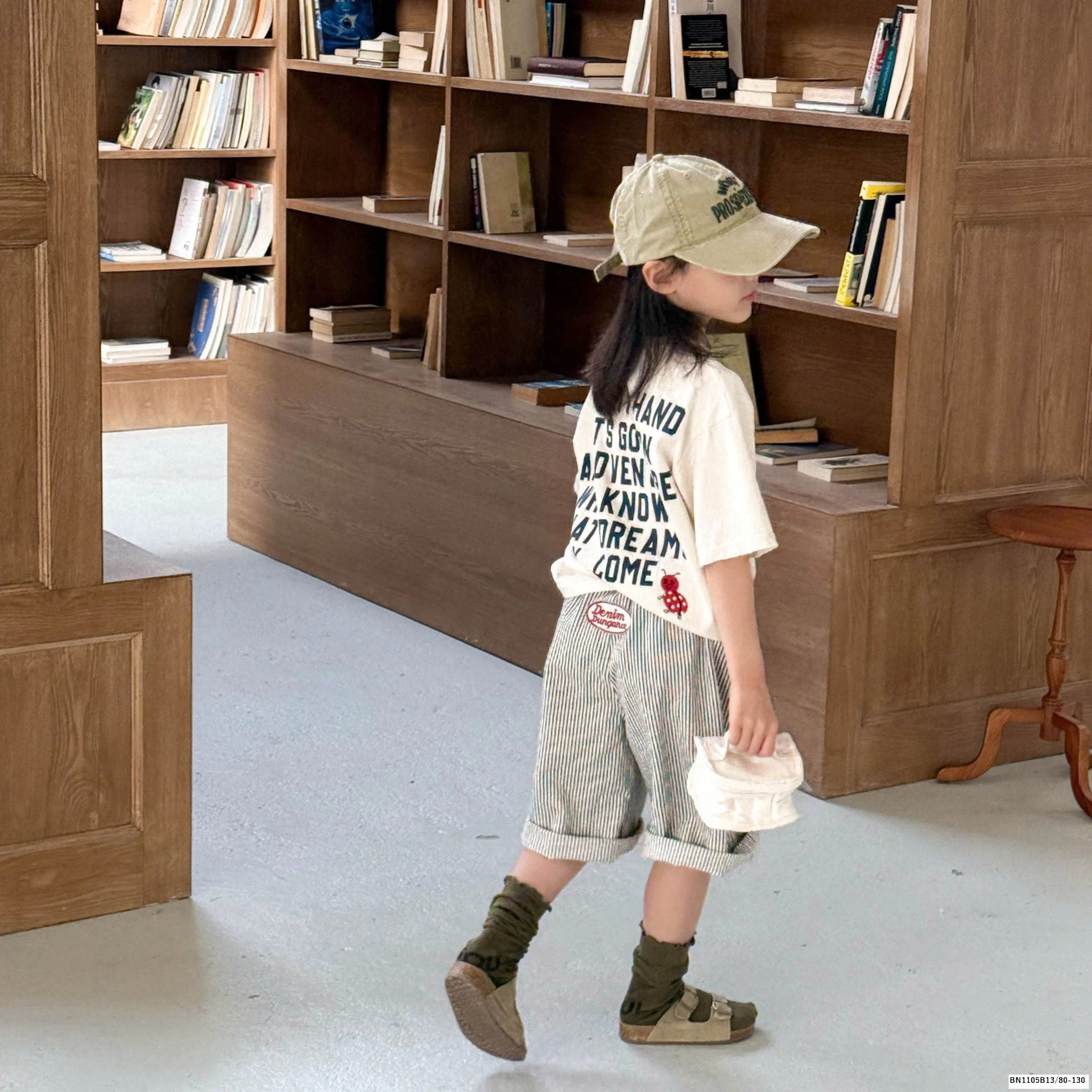 QUẦN SHORT SỌC NHỎ AD.BABY