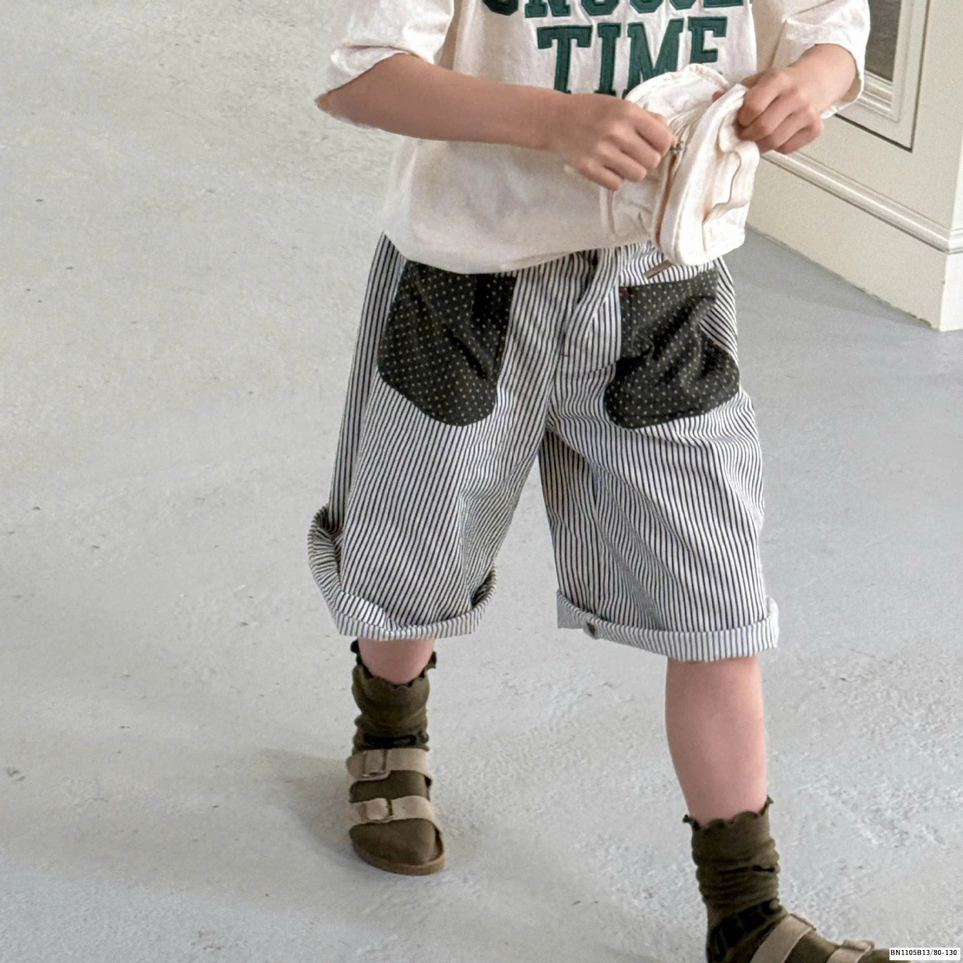 QUẦN SHORT SỌC NHỎ AD.BABY