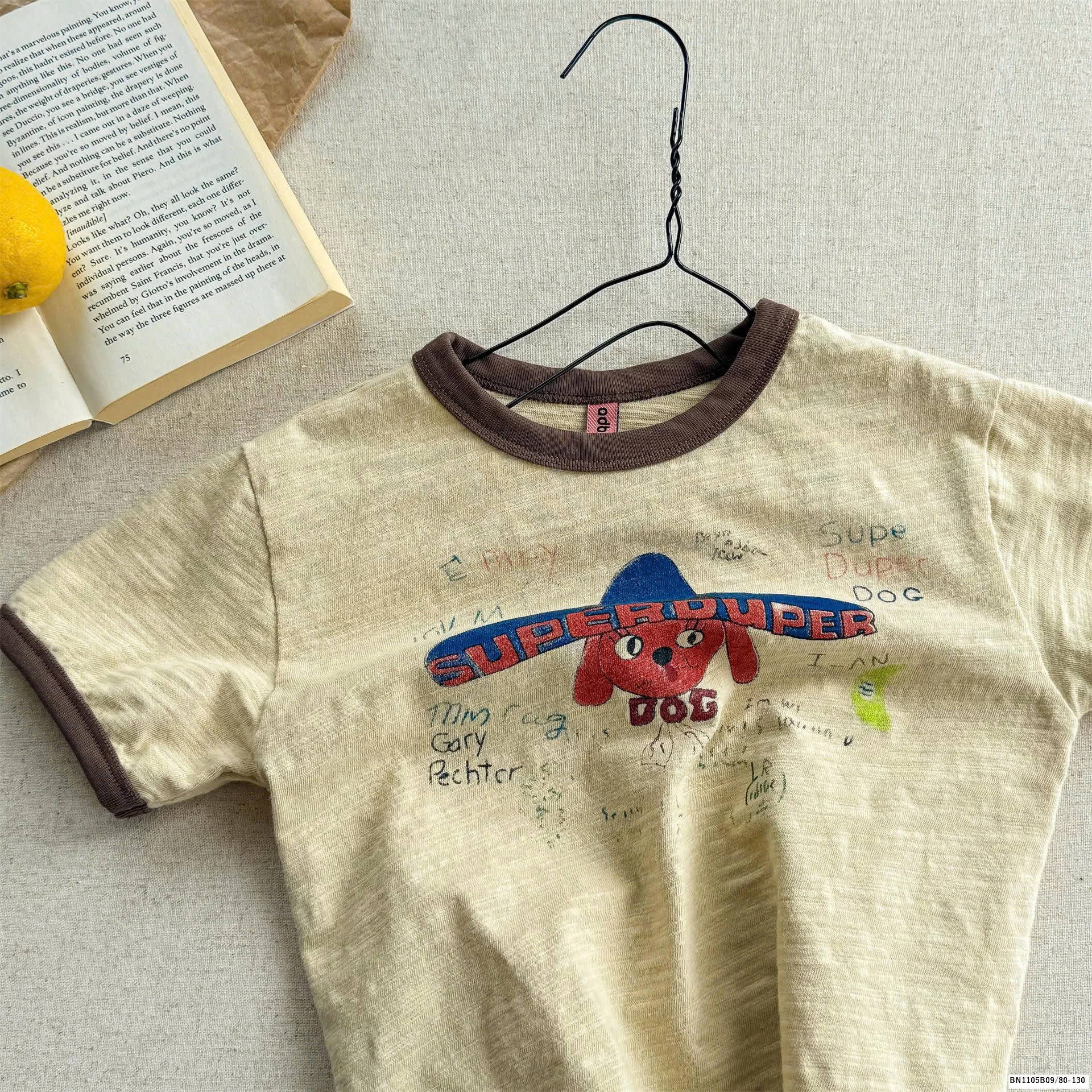 ÁO THUN XƯỚC CHÓ ĐỘI MŨ  ADBABY