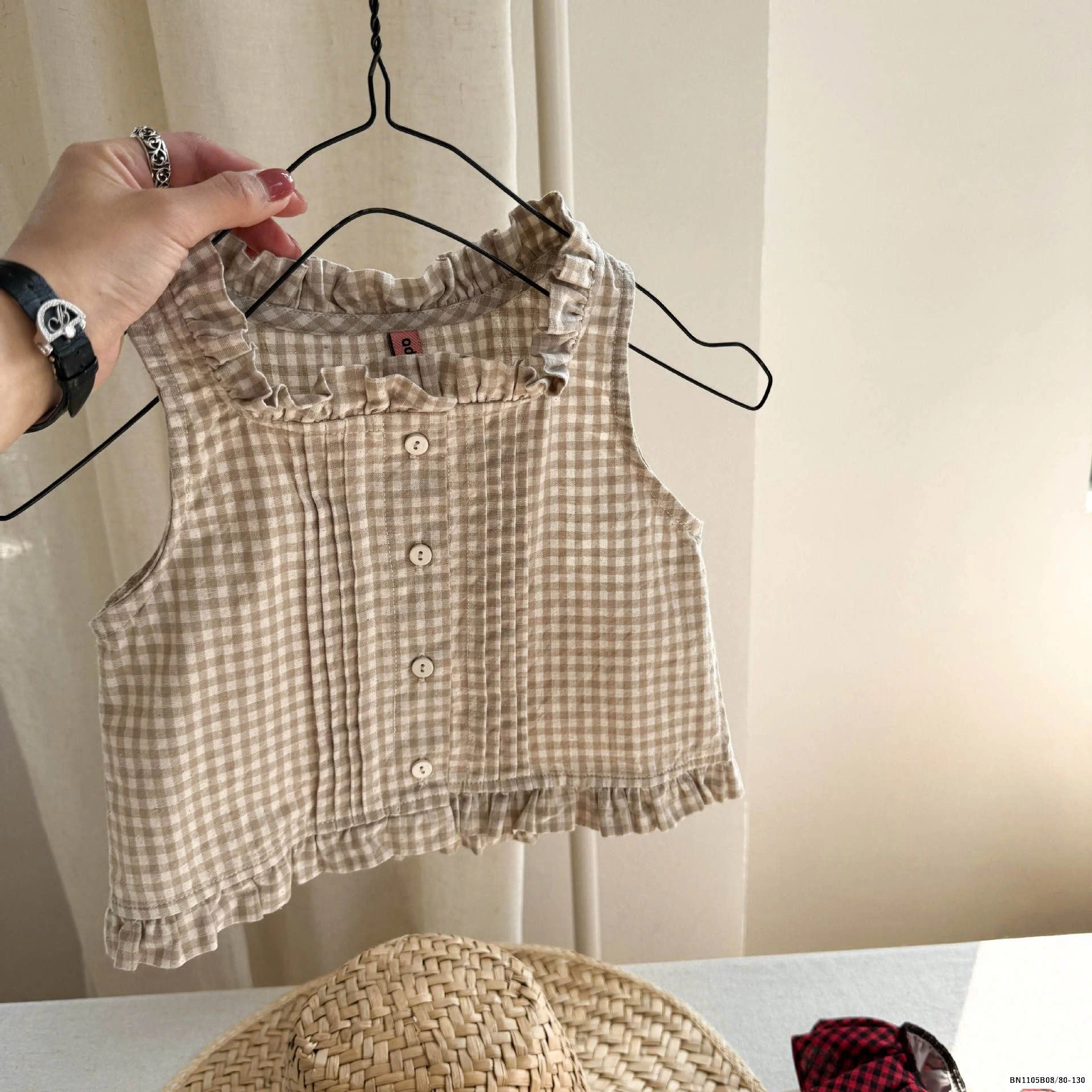 ÁO SÁT NÁCH VIỀN BÈO ADBABY