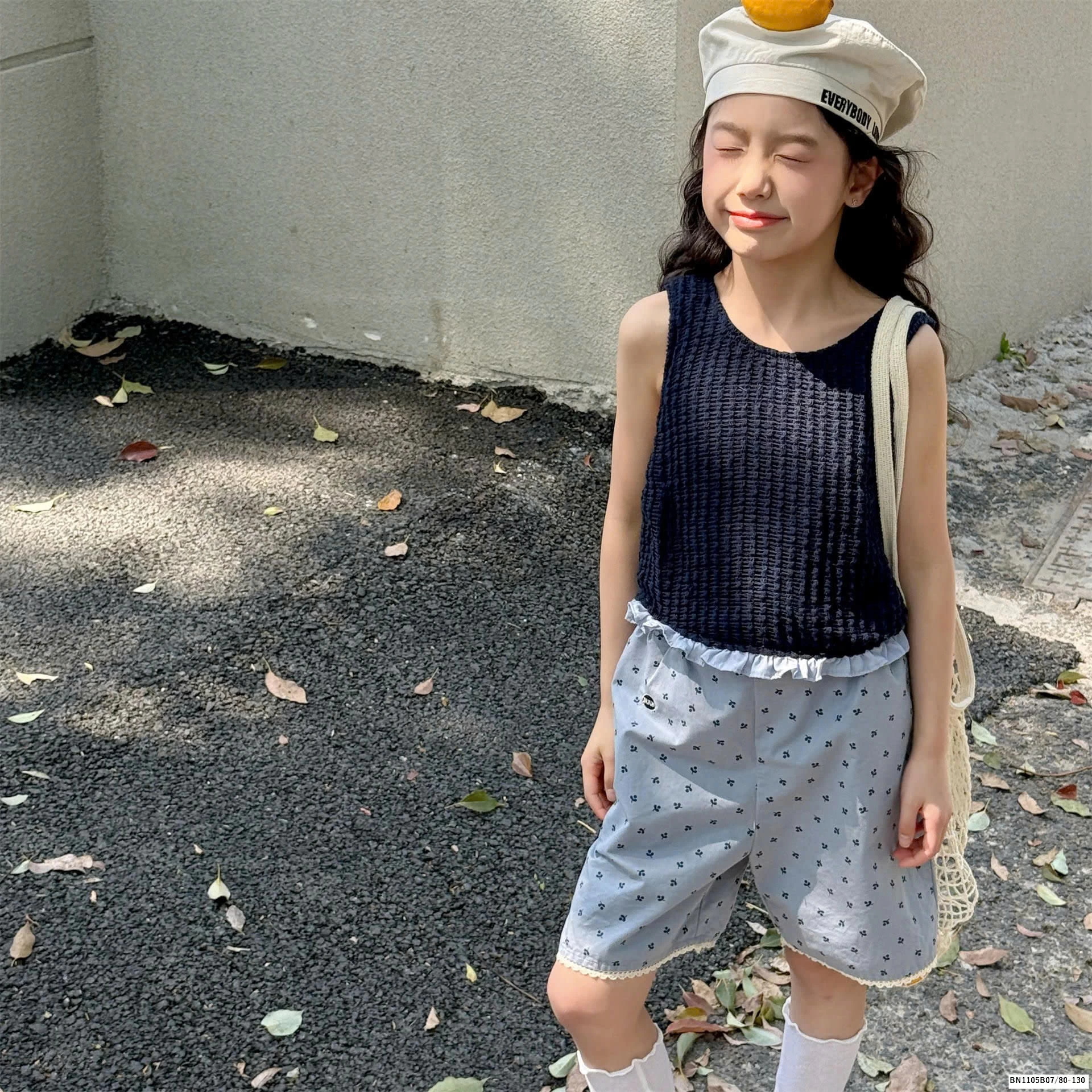 QUẦN SHORT HOA VIỀN REN ADBABY