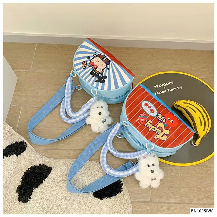 TÚI THỜI TRANG BÁN NGUYỆT HOẠT HÌNH CHO BÉ