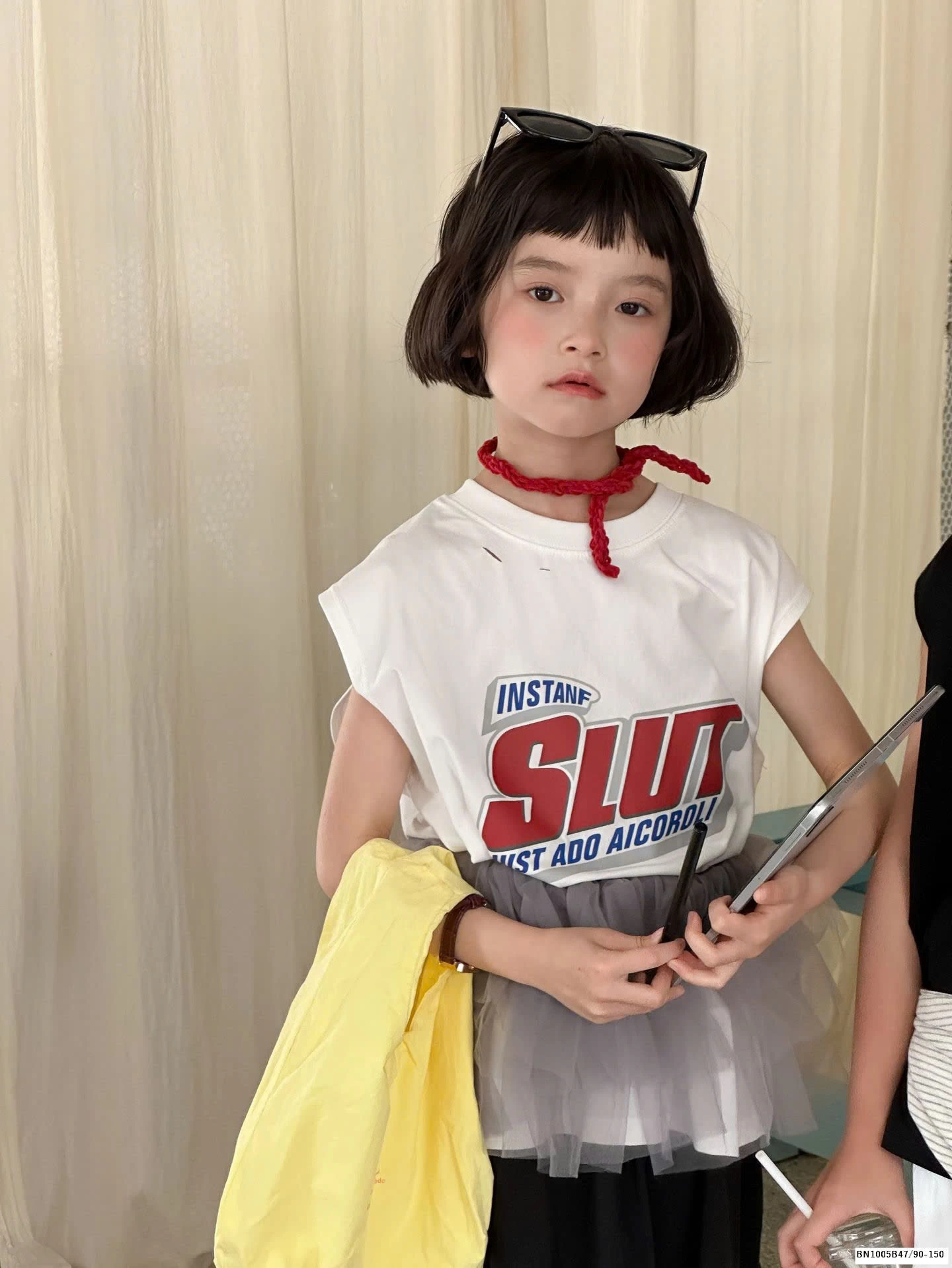 Áo tanktop Slut cho bé