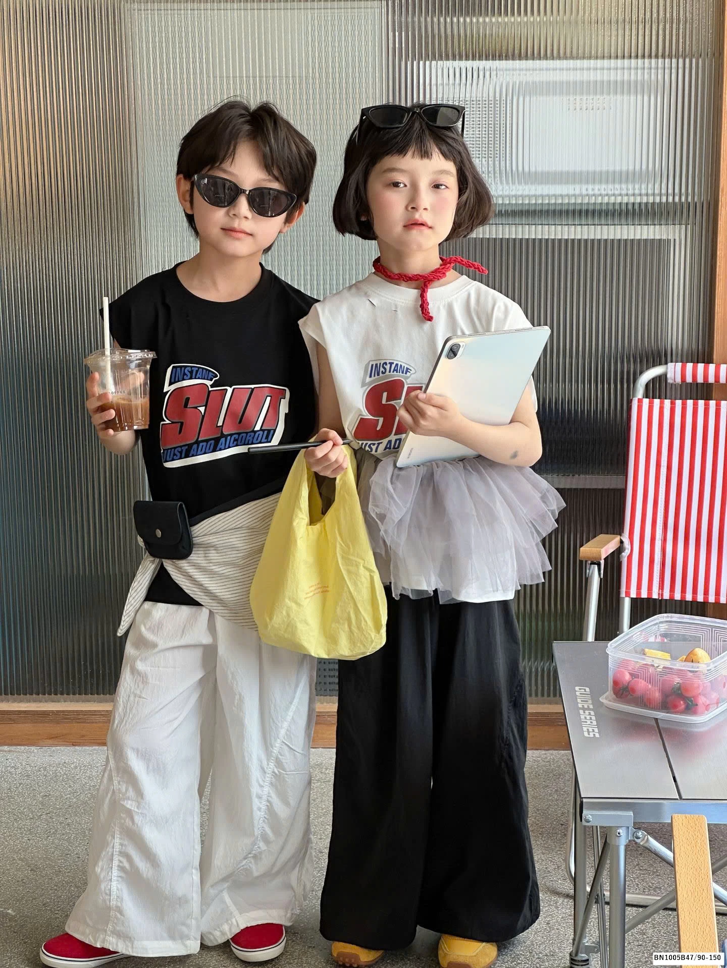 Áo tanktop Slut cho bé