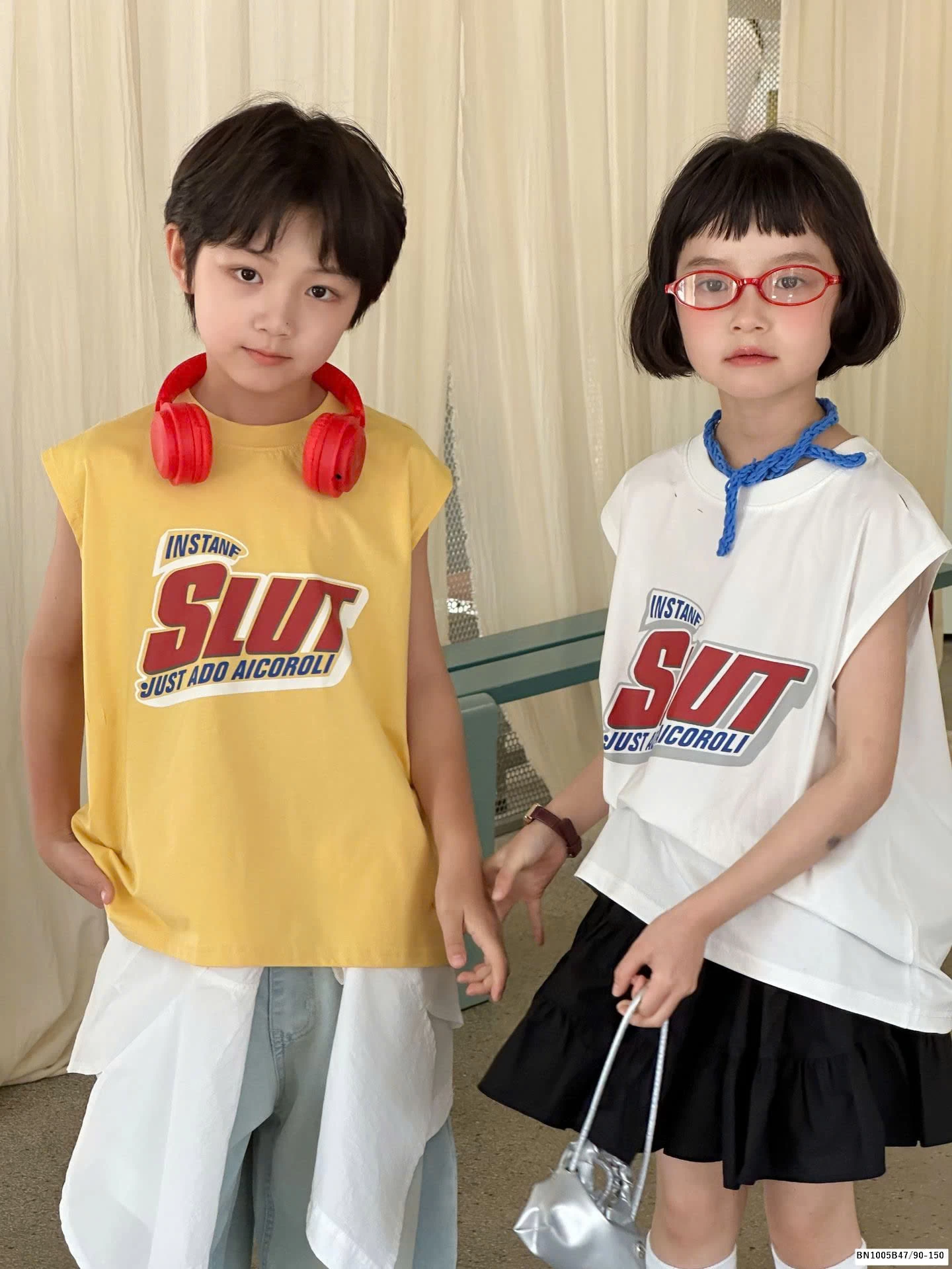 Áo tanktop Slut cho bé