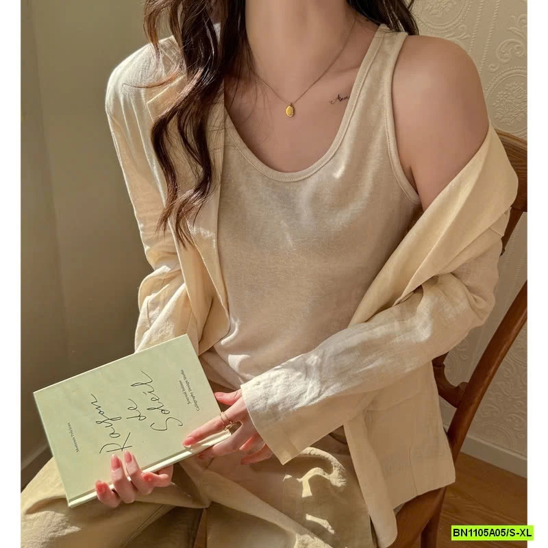 ÁO SÁT NÁCH COTTON KHÔ