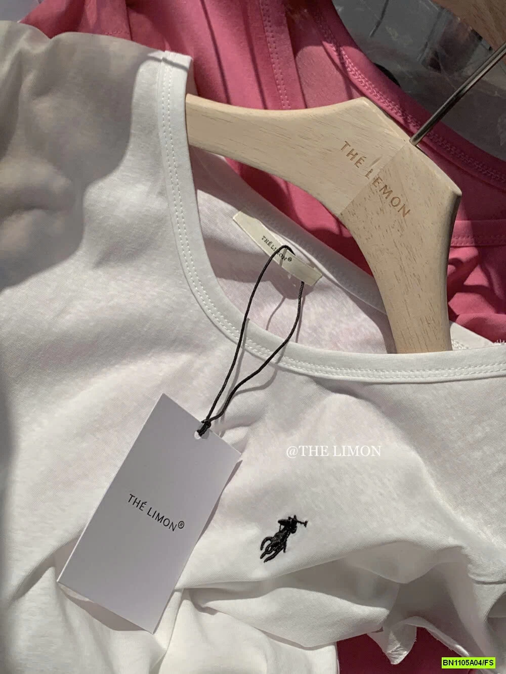 ÁO THUN XƯỚC LOGO NGỰA THELIMON