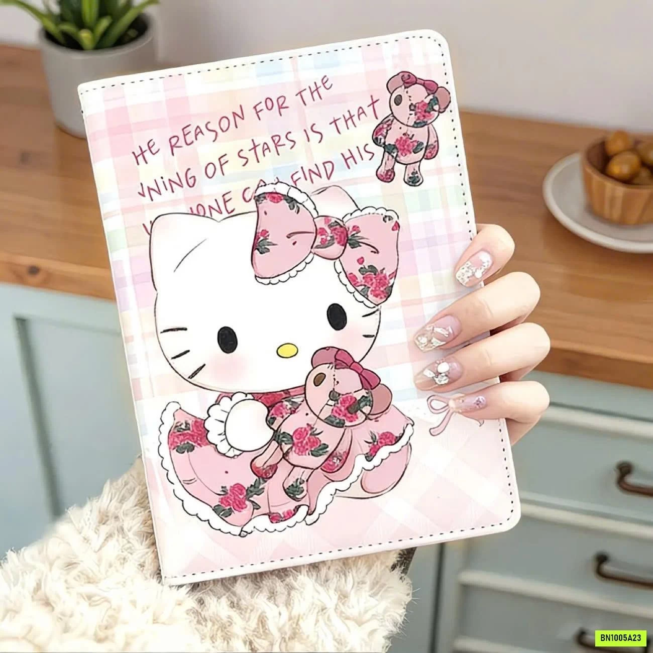SÉT 2 QUYỂN SỔ NHẬT KÍ KITTY DỄ THƯƠNG