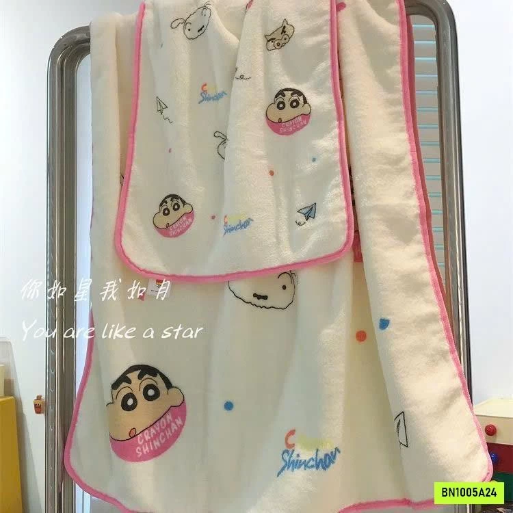 SÉT 2 KHĂN TẮM SHINCHAN