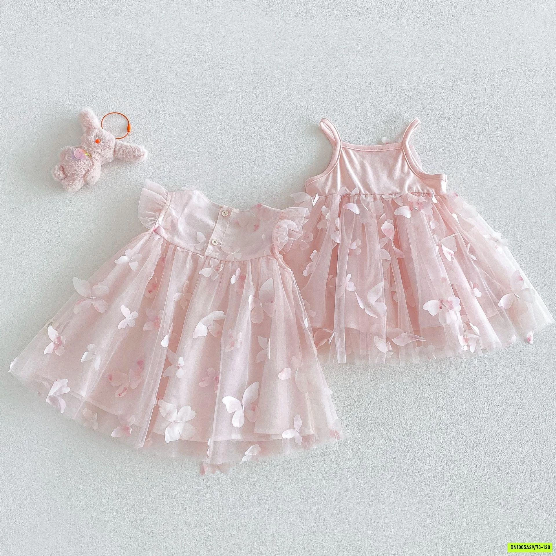 ĐẦM HỒNG VOAN BABY XINH XẮN