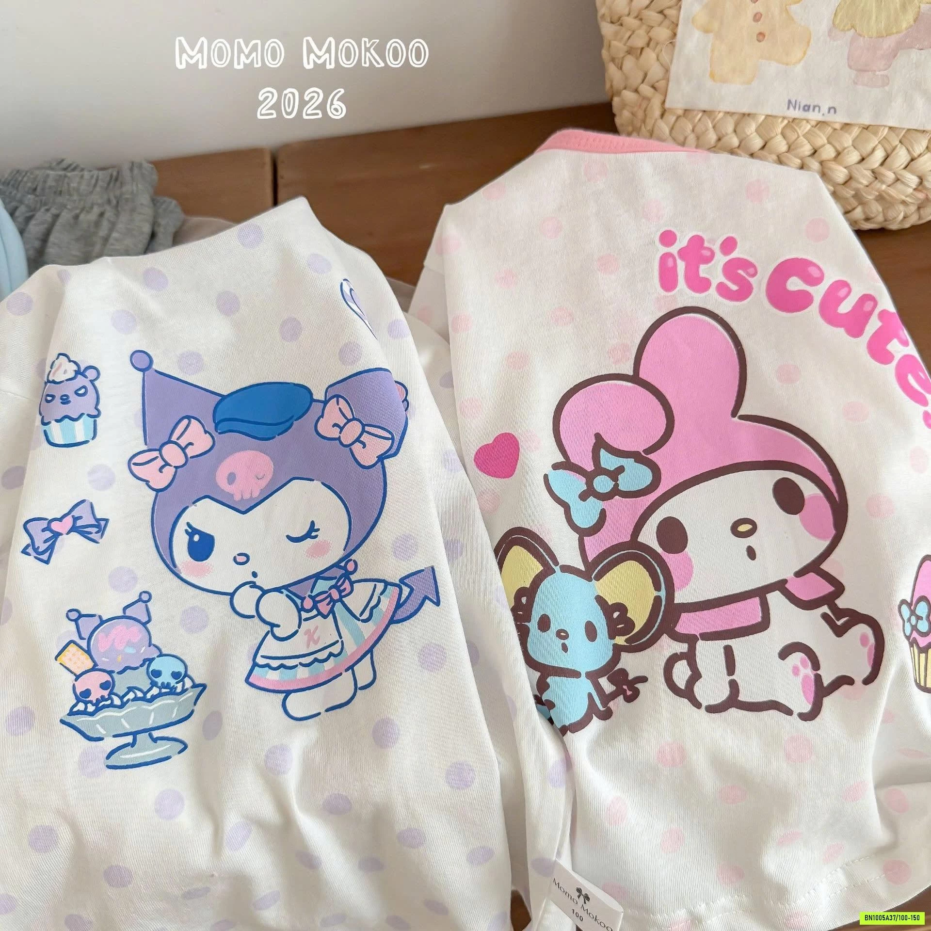 BỘ COTTON HỌA TIẾT CHO BÉ