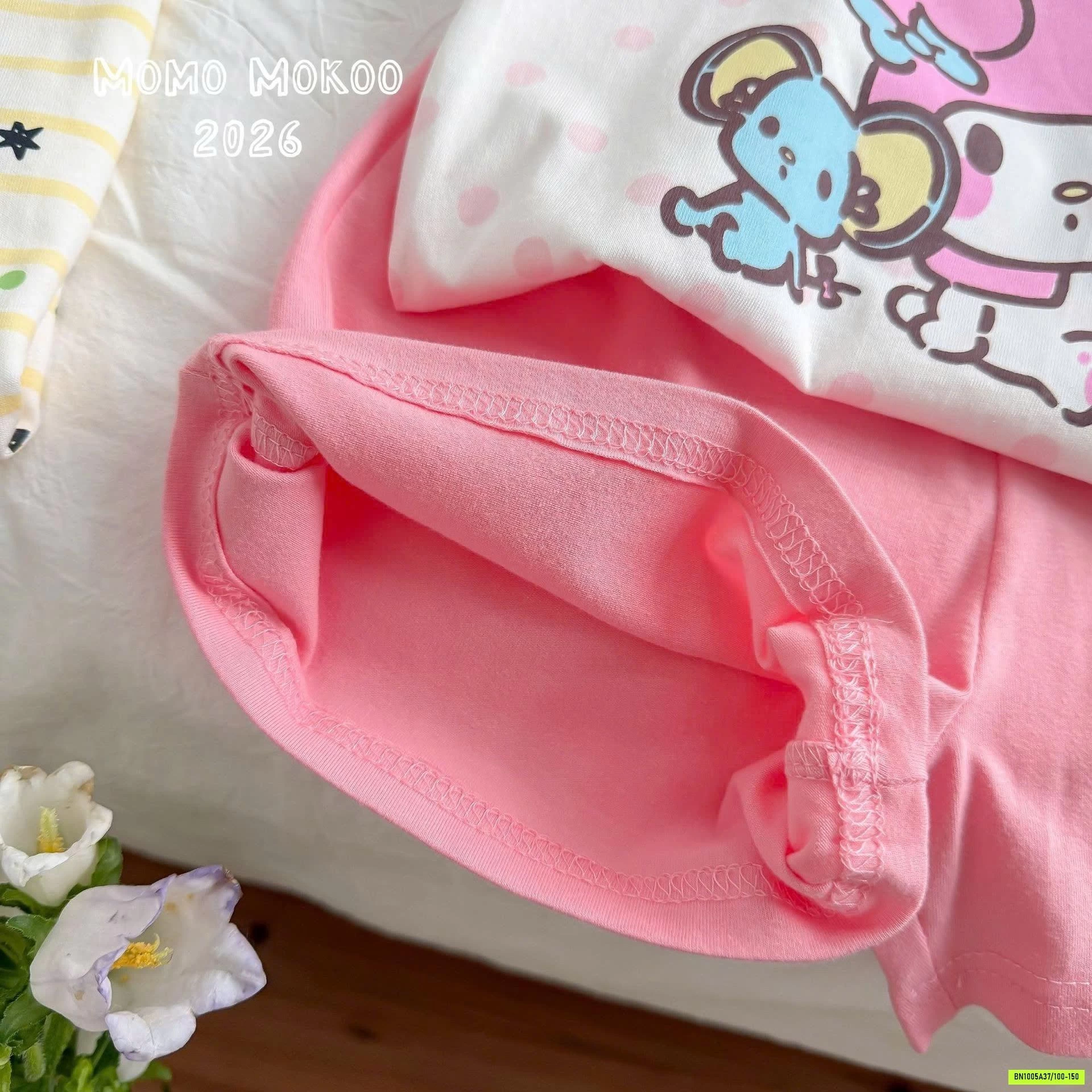 BỘ COTTON HỌA TIẾT CHO BÉ