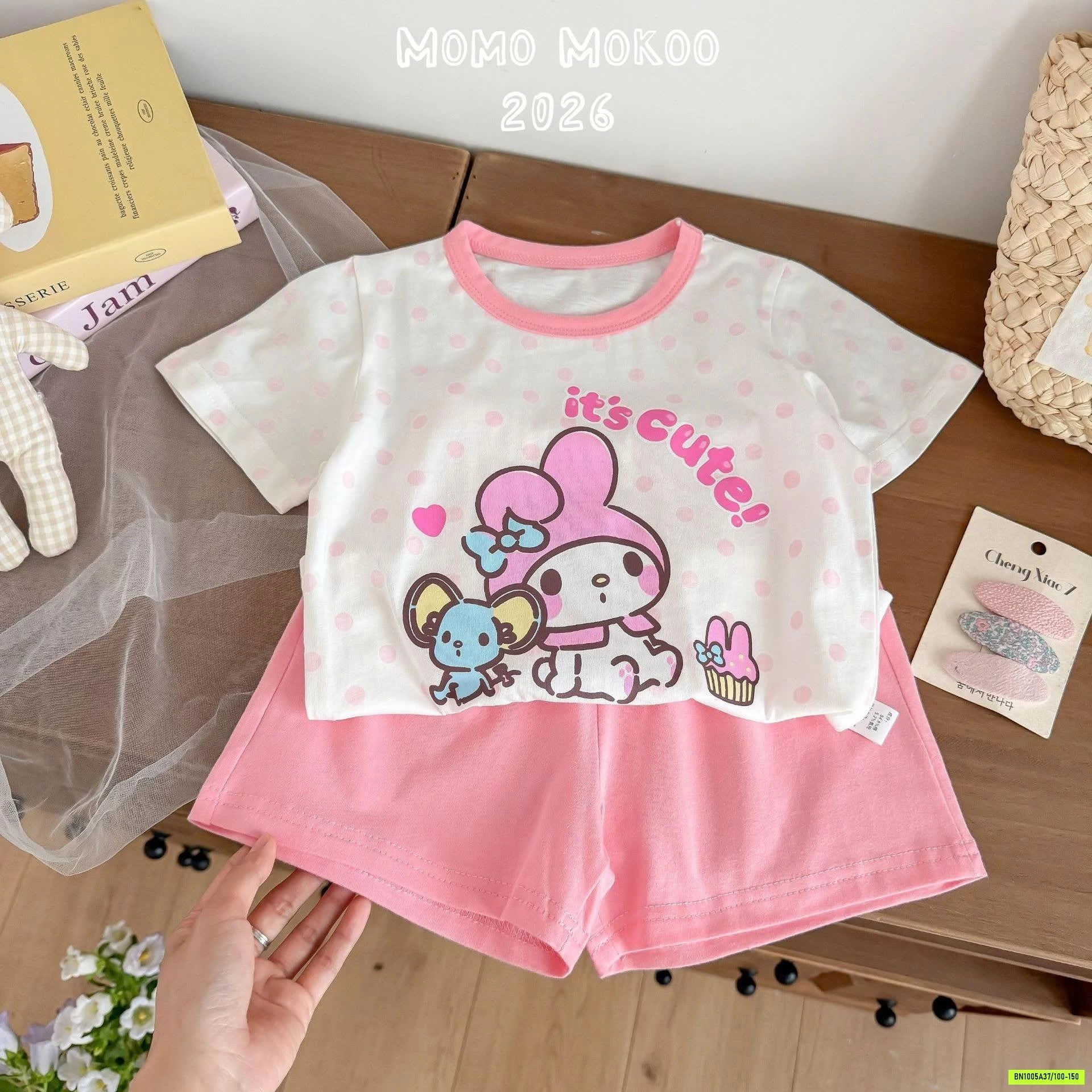 BỘ COTTON HỌA TIẾT CHO BÉ