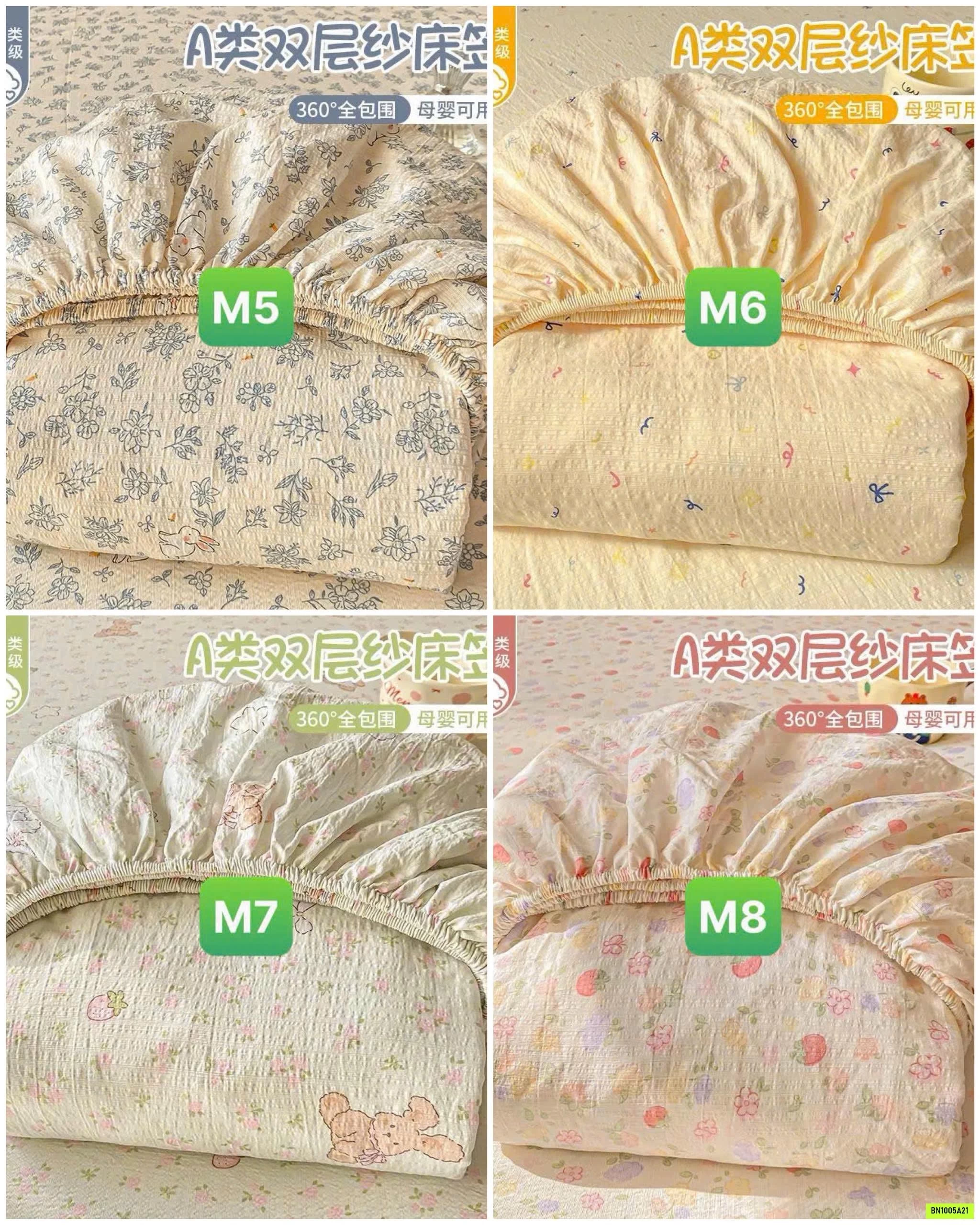BỘ GA GIƯỜNG KUTE 3 CHI TIẾT