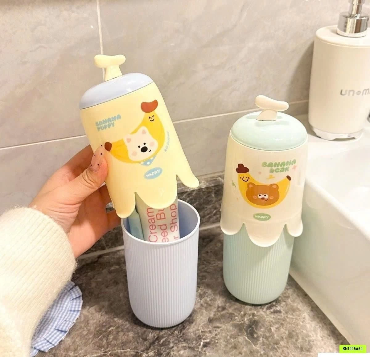 CỐC ĐỰNG BÀN CHẢI ĐÁNH RĂNG CUTE