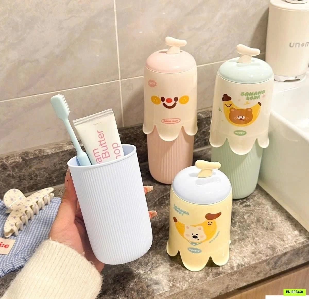 CỐC ĐỰNG BÀN CHẢI ĐÁNH RĂNG CUTE