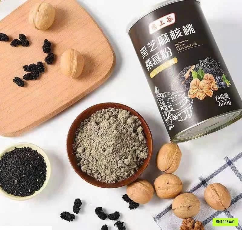 BỘT MÈ ĐEN HỘP 600GR