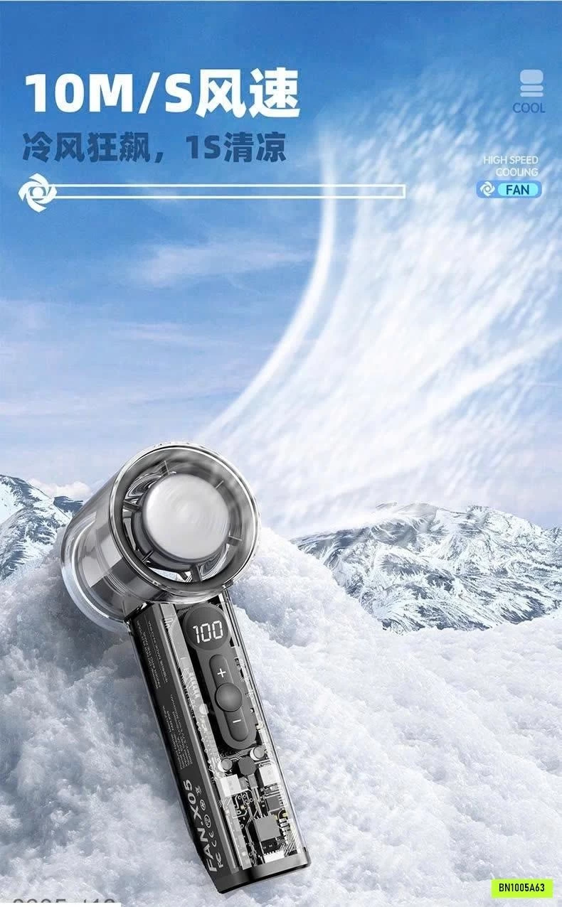 QUẠT ĐIỀU HOÀ CẦM TAY MINI X05