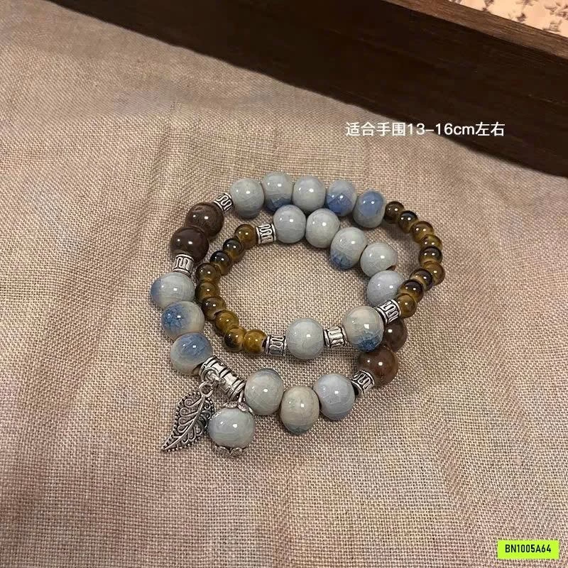 VÒNG TAY GỐM SỨ PHONG CÁCH VINTAGE